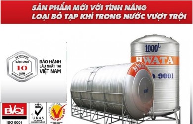 Các sản phẩm bồn chứa nước inox Hwata có gì đặc biệt?